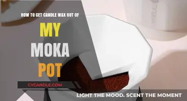 Effective Ways to Remove Candle Wax from Your Moka Pot