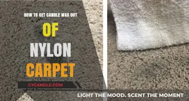Effective Ways to Remove Candle Wax from Nylon Carpet Easily