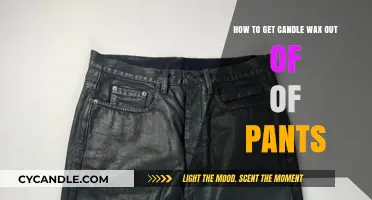 Effective Ways to Remove Candle Wax Stains from Your Pants