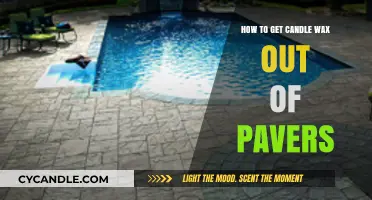 Effective Methods to Remove Candle Wax from Pavers Easily
