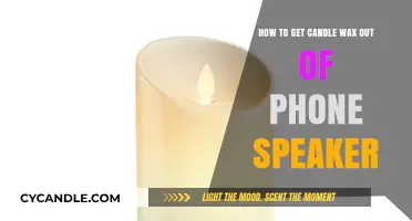 Quick Fix: Removing Candle Wax from Your Phone Speaker Easily