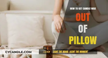 Effective Ways to Remove Candle Wax from Your Pillow Easily