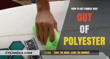 Effective Methods to Remove Candle Wax from Polyester Fabric Easily