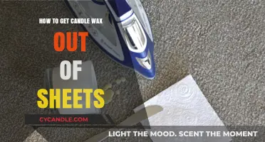 Effective Ways to Remove Candle Wax from Sheets Easily