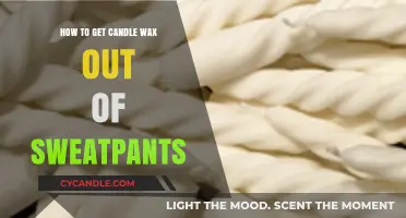 Quick Fixes: Removing Candle Wax Stains from Sweatpants Easily