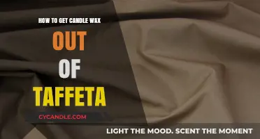 Effective Methods to Remove Candle Wax from Taffeta Fabric Safely