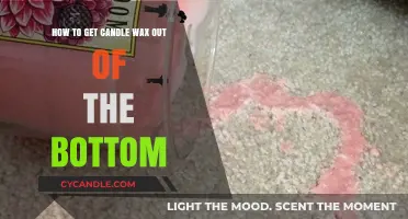 Effective Ways to Remove Candle Wax from the Bottom Easily