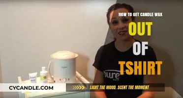 Effective Ways to Remove Candle Wax Stains from Your T-Shirt