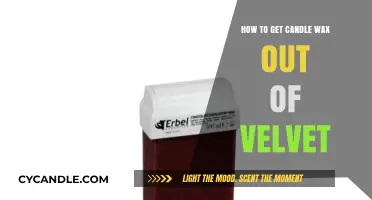 Effective Methods to Remove Candle Wax from Velvet Fabric