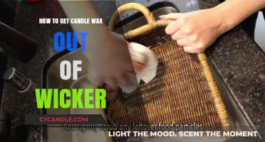 Effective Ways to Remove Candle Wax from Wicker Furniture