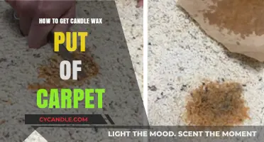 Effective Methods to Remove Candle Wax from Your Carpet Easily
