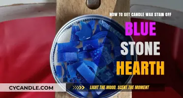 Effective Methods to Remove Candle Wax from Bluestone Hearth Surfaces