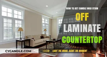 Effective Tips to Remove Candle Wax Stains from Laminate Countertops