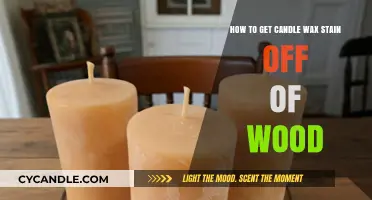 Effective Methods to Remove Candle Wax Stains from Wood Surfaces
