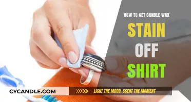 Effective Methods to Remove Candle Wax Stains from Your Shirt