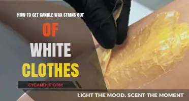 Effective Tips to Remove Candle Wax Stains from White Clothes