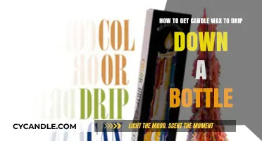 Creative Drip Techniques: Mastering Candle Wax on Glass Bottles