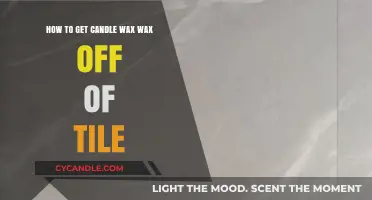 Easy Steps to Remove Candle Wax from Tile Surfaces