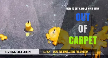 Effective Ways to Remove Candle Wick Stains from Your Carpet