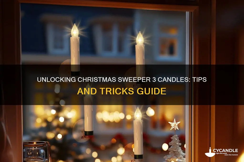 how to get candles in christmas sweeper 3