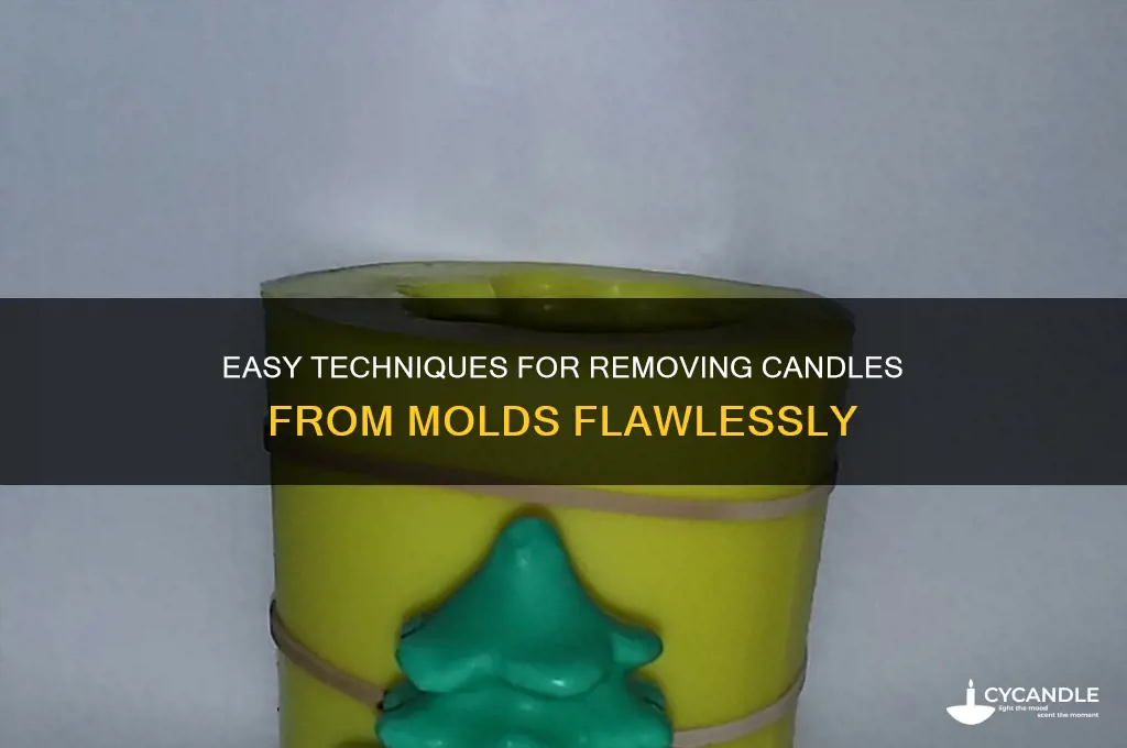 how to get candles out of a mold