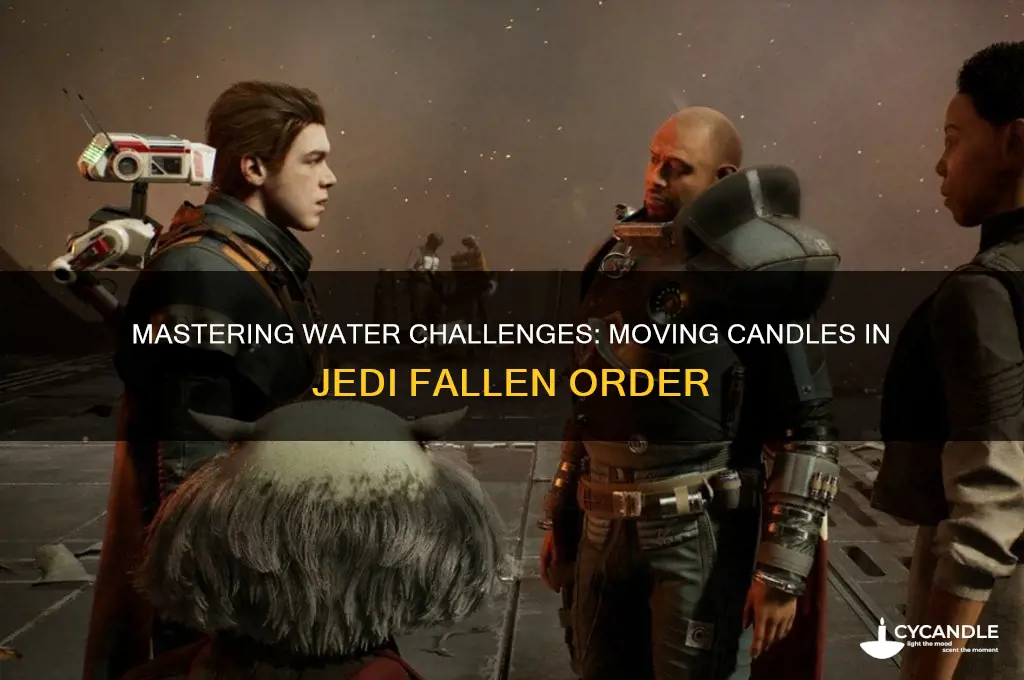 how to get candles through water in jedi fallen order