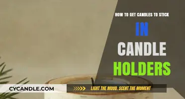 Securely Stick Candles in Holders: Simple Tips and Tricks