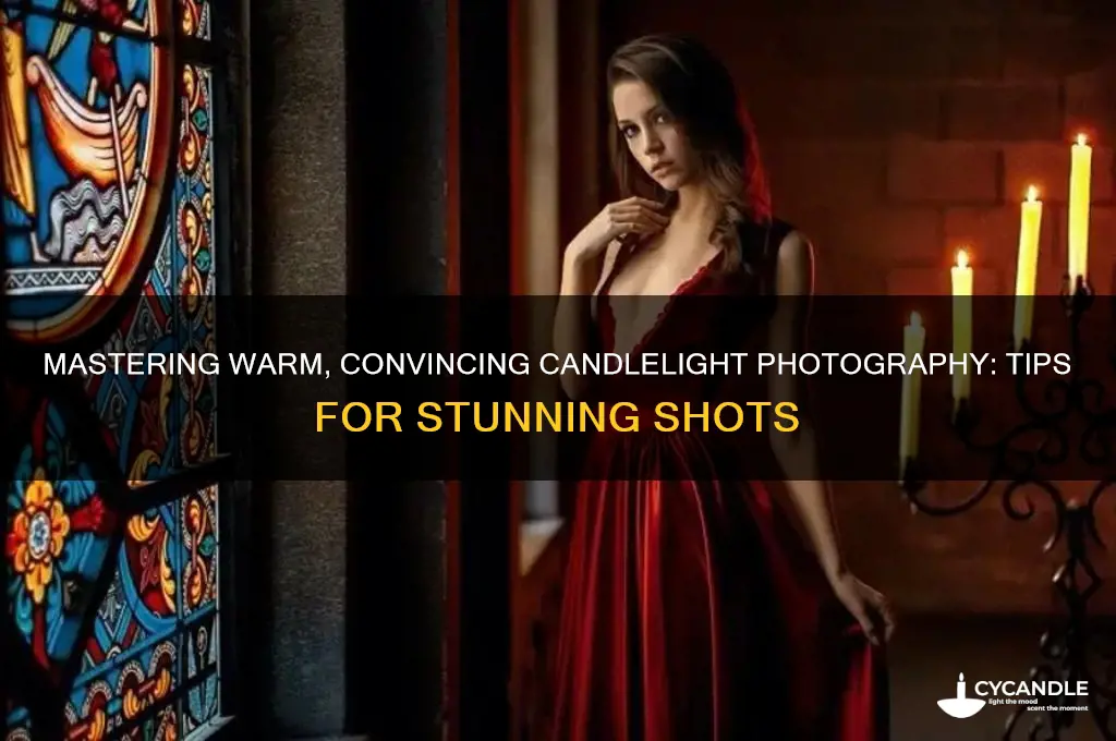 how to get convincing candle light in photos