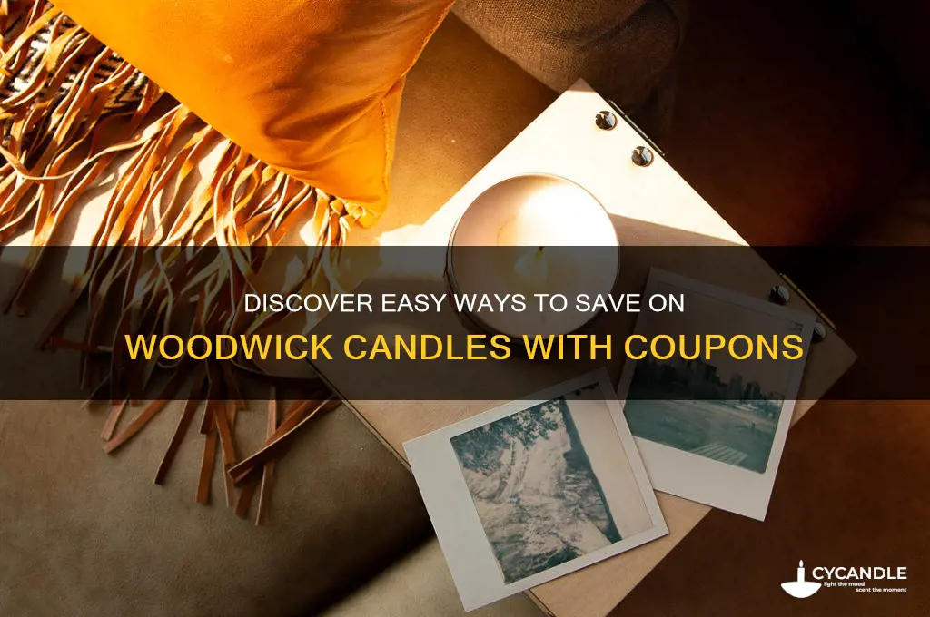 how to get coupons for woodwick candles