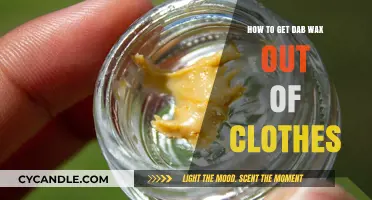 Effective Methods to Remove Dab Wax from Clothing