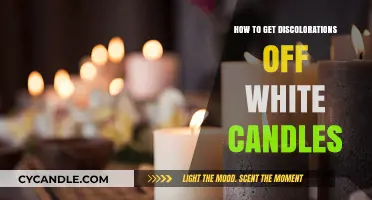 Effective Methods to Remove Discolorations from White Candles