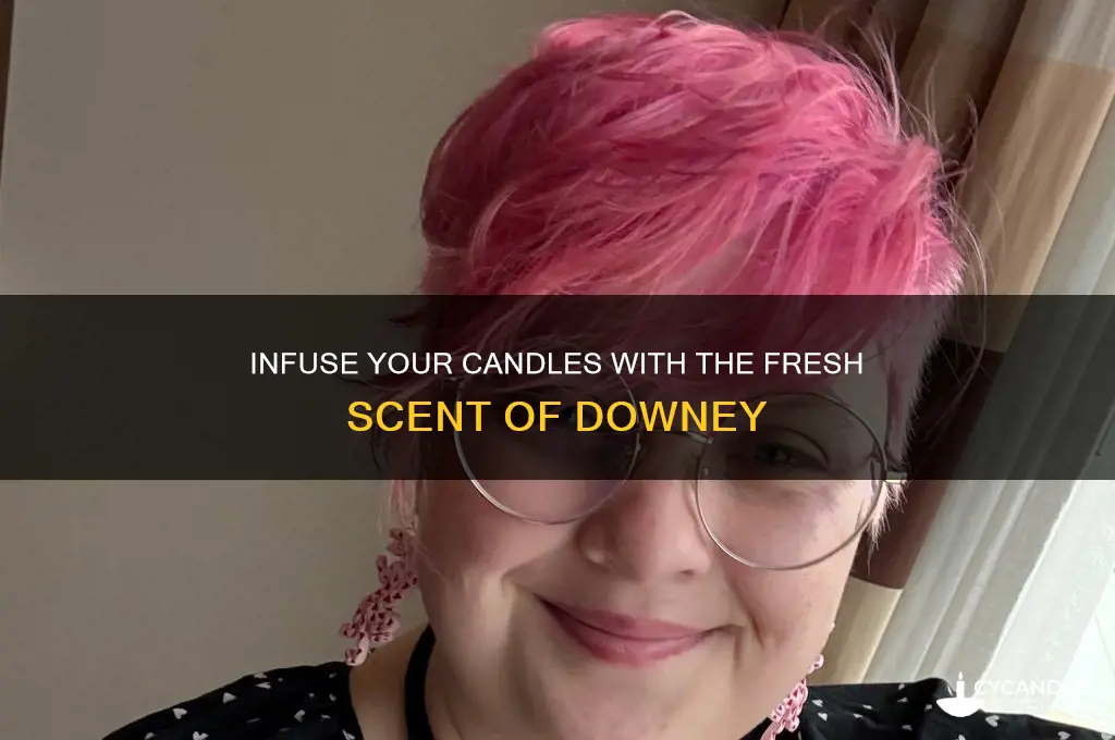 how to get downey smell in candles