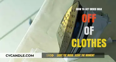Effortless Wax Removal: A Guide to Clean Clothes