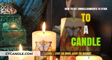 Creative Candle Decor: Tips for Securing Embellishments That Last