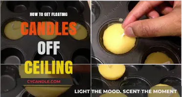 Easy Fixes: Removing Floating Candles Stuck on Ceilings Safely