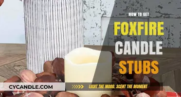 Crafting with Foxfire: A Guide to Collecting Candle Stubs