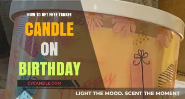 Celebrate Your Birthday with a Free Yankee Candle: Easy Tips