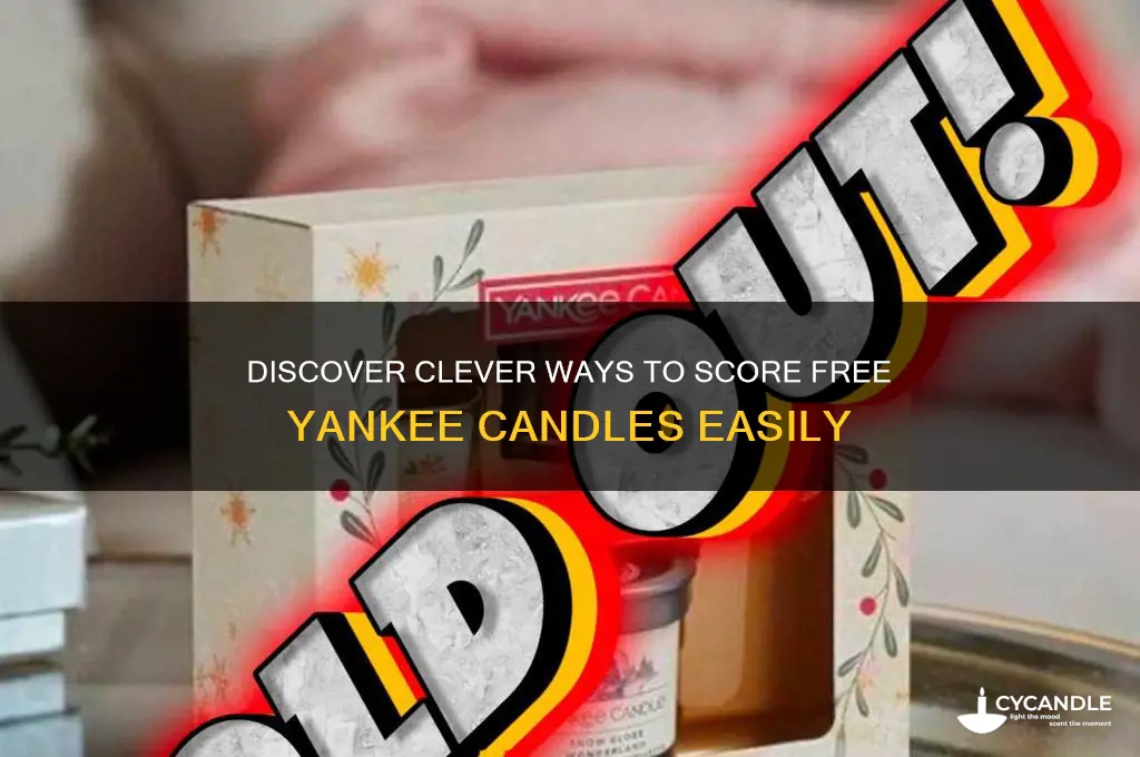 how to get free yankee candles