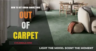Effective Ways to Remove Green Candle Wax from Your Carpet