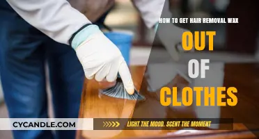 Quick Fixes: Removing Hair Removal Wax Stains from Clothes Easily