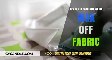 Effective Tips to Remove Hardened Candle Wax from Fabric Easily