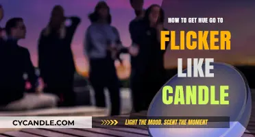 Create Ambiance: Make Your Hue Go Flicker Like a Candle