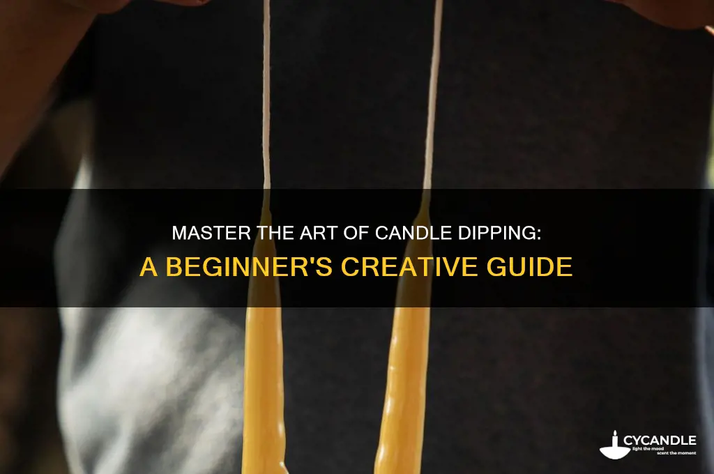 how to get into candle dipping