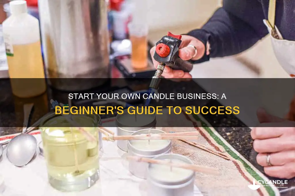 how to get into the candle business