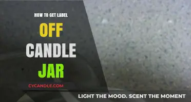 Effortless Ways to Remove Labels from Candle Jars for Upcycling