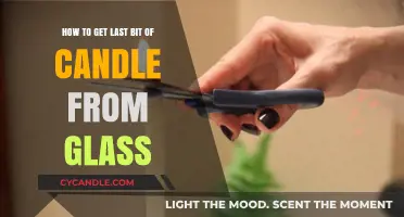 Maximize Your Candle's Life: Extracting the Last Bit from Glass Jars