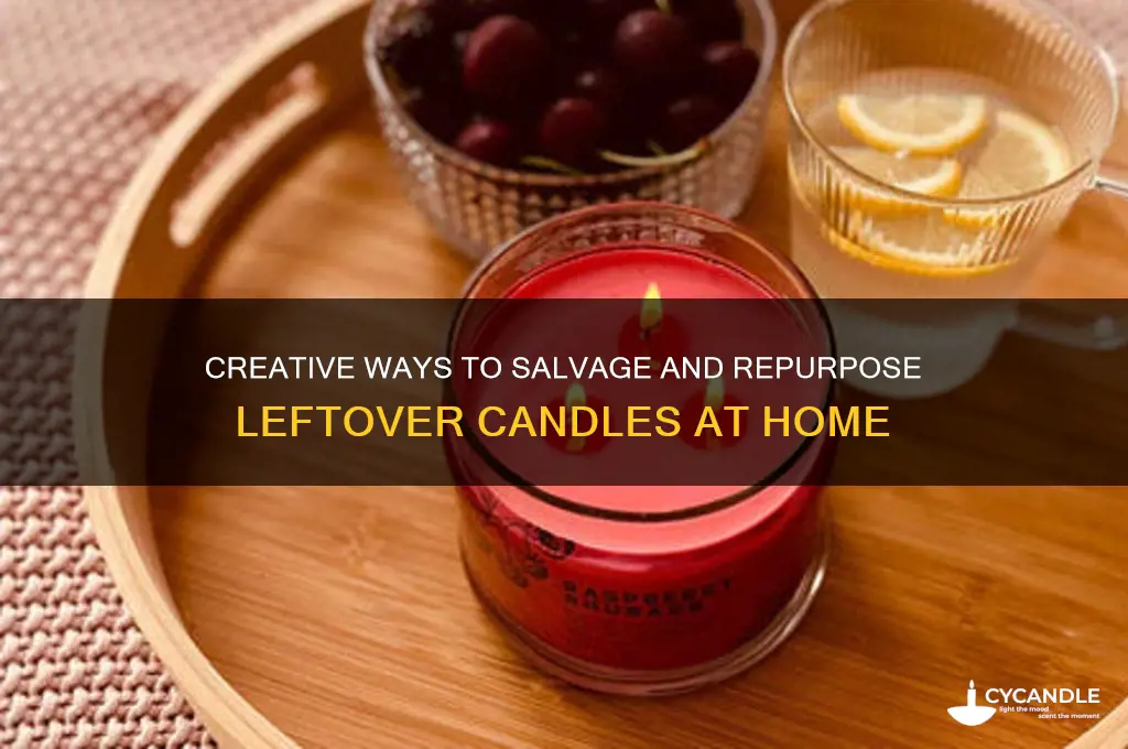 how to get left over candles