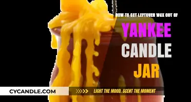 Easy DIY Tips to Remove Leftover Wax from Yankee Candle Jars