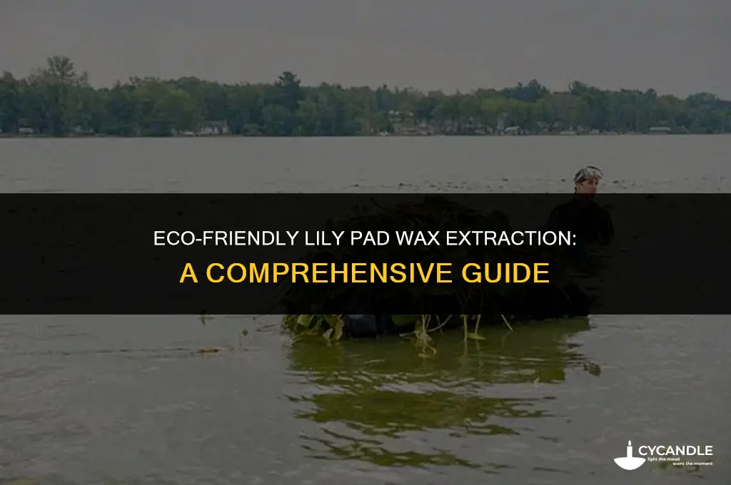 how to get lilypad wax
