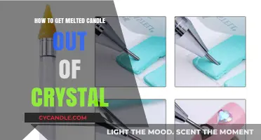 Effortless Ways to Remove Melted Candle Wax from Crystal Surfaces